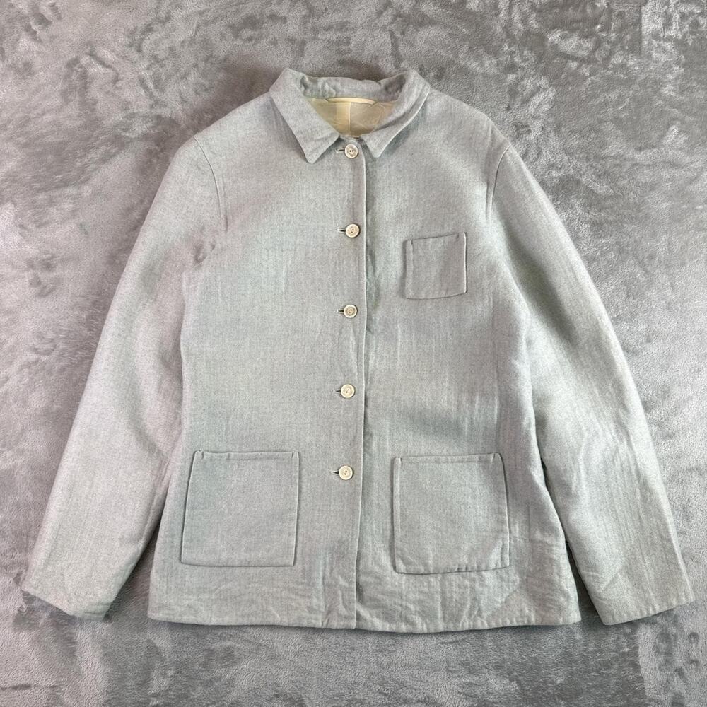 Jil Sander 100% Cashmere Chore Women’s Jacket Workwear Coat Sz S